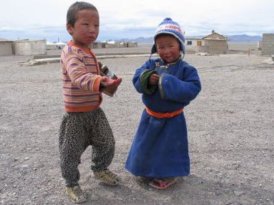 Монгольские детки.