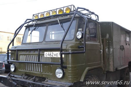 ГАЗ-66 с кунгом и дизельным двигателем для охоты