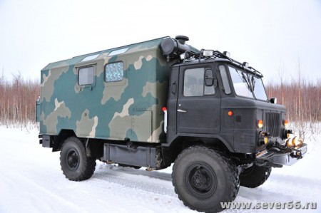 Дизельный автокемпер ГАЗ-66 для активного отдыха, охоты и рыбалки