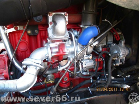 Установка дизельного двигателя ММЗ-245.9 на автомобиль ГАЗ-66